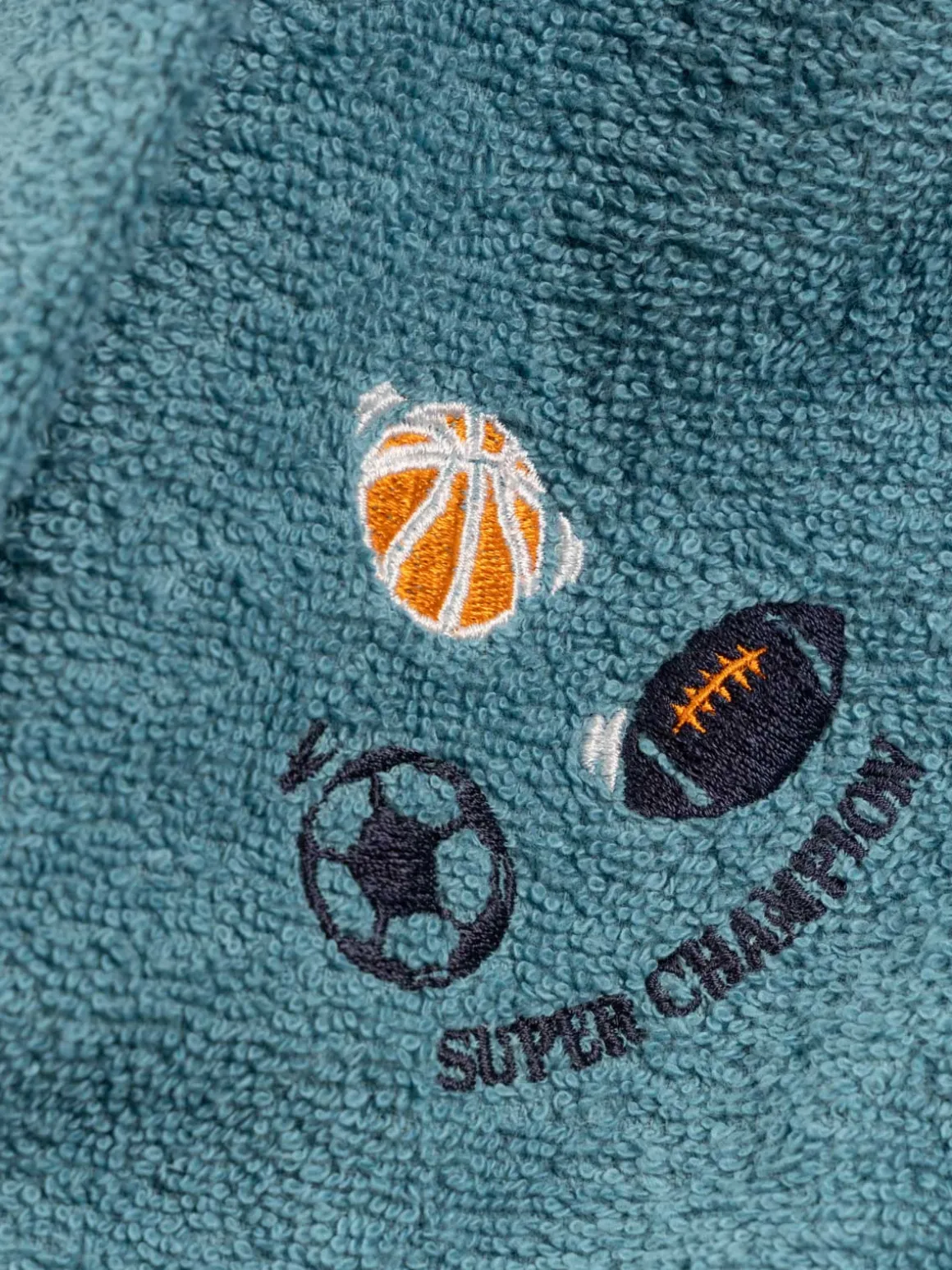 Peignoir enfant garçon super champion