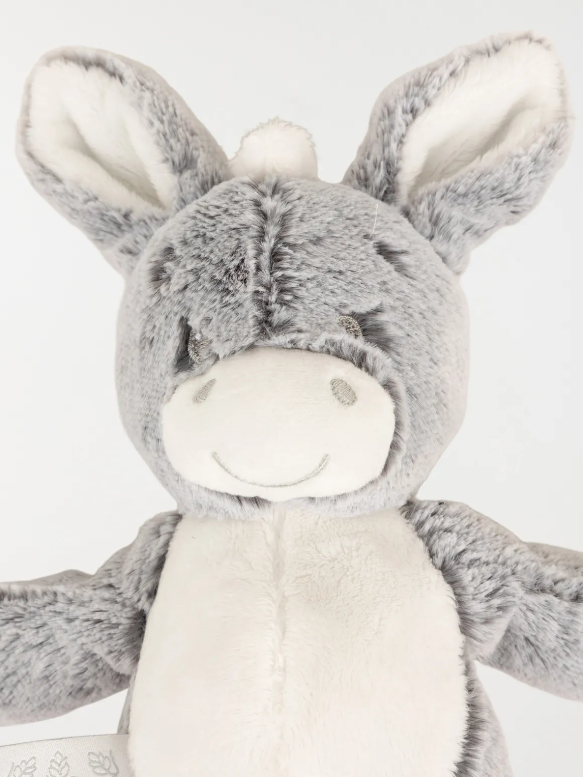 Peluche Ane gris bébé