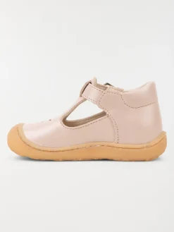Pied-nu coloris rose fille (17-21)