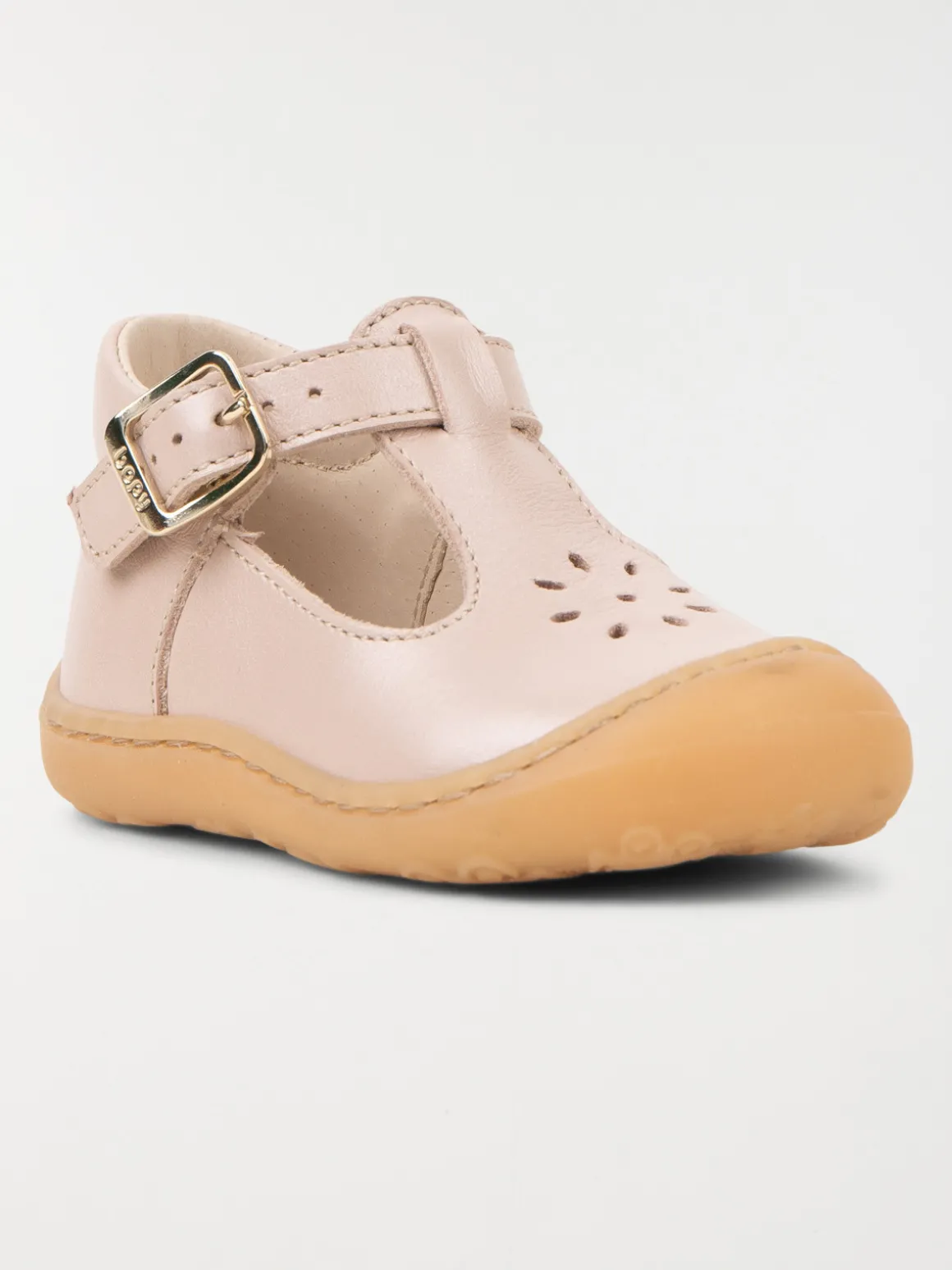 Pied-nu coloris rose fille (17-21)