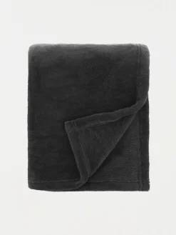 Plaid gris anthracite 130 x 170 cm