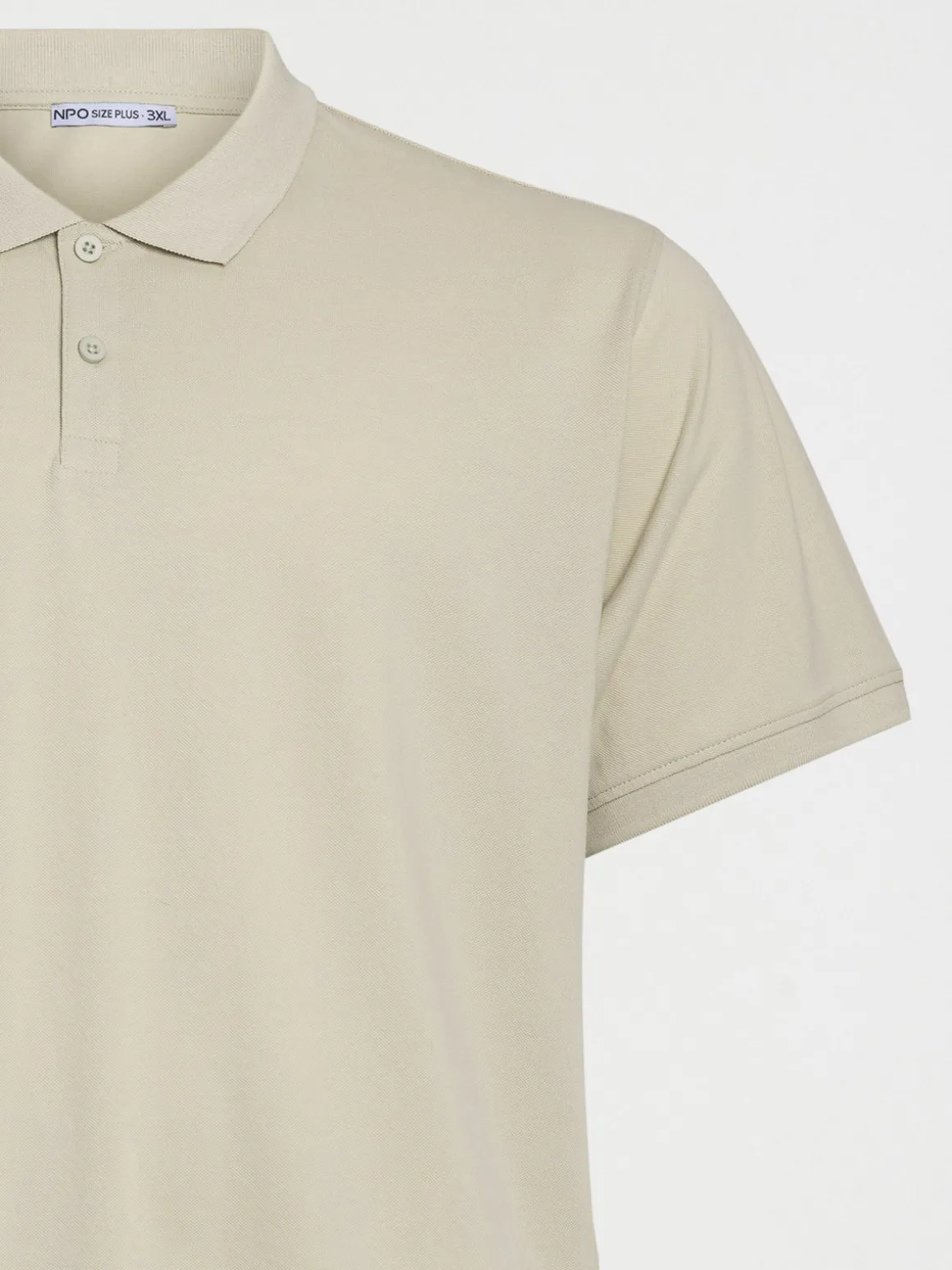 Polo basique grande taille homme