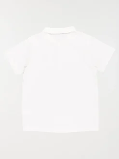 Polo blanc 100% coton garçon (3-12A)