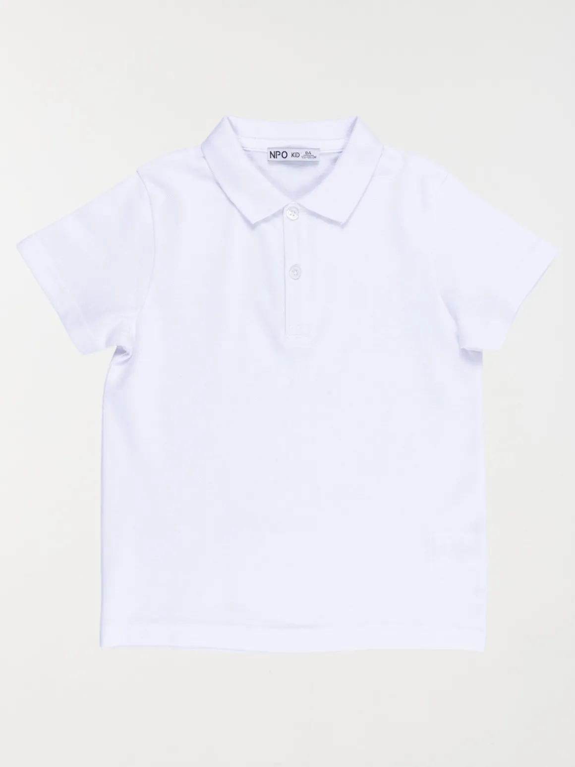 Polo blanc garçon (3-12A)