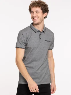 Polo col classique homme