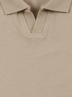 Polo coloris sable garçon (3-12A)