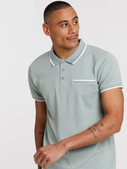 Polo manches courtes coton homme