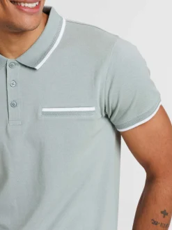Polo manches courtes coton homme
