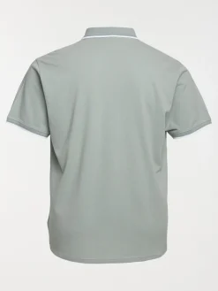 Polo manches courtes homme grande taille