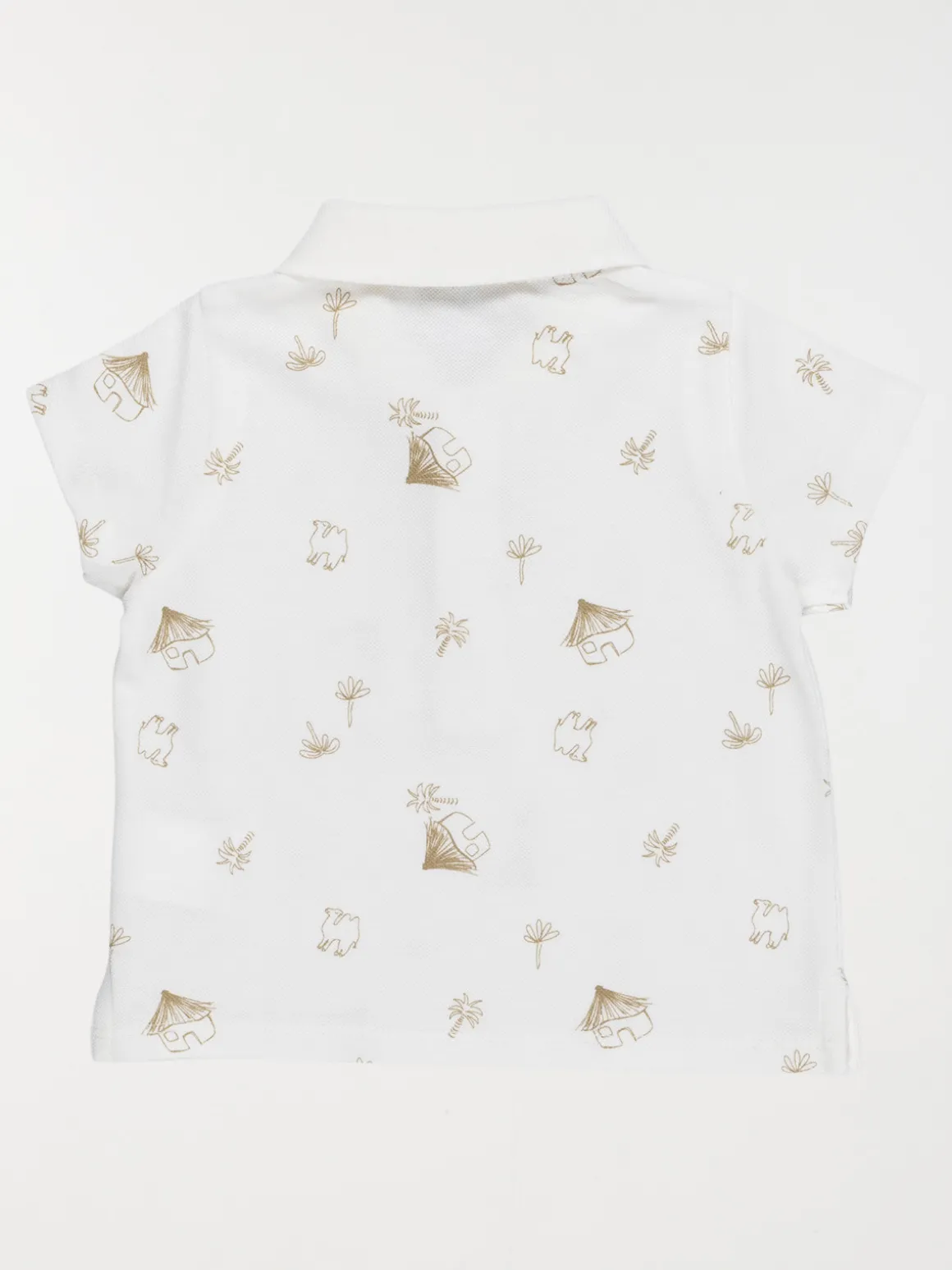 Polo motif chameau garçon (6-36M)