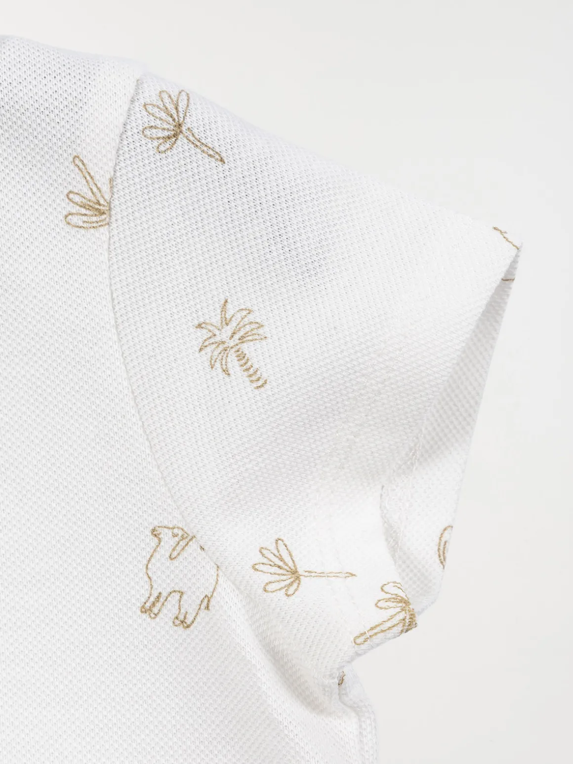 Polo motif chameau garçon (6-36M)