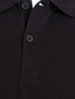 Polo noir grande taille homme
