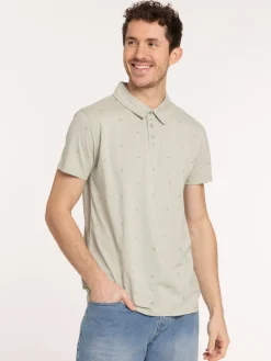 Polo sauge imprimé homme