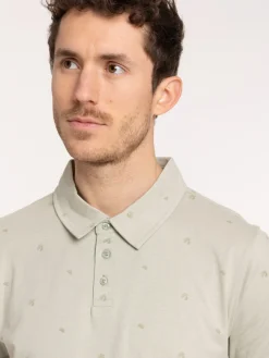 Polo sauge imprimé homme