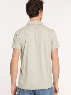 Polo sauge imprimé homme