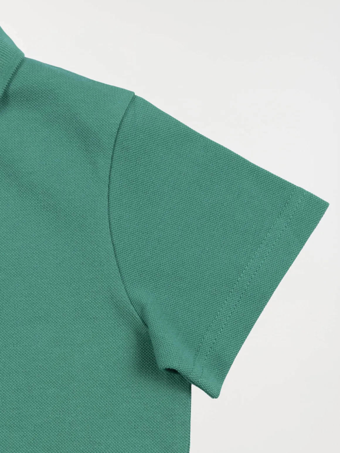 Polo uni coloris menthe garçon (3-12A)