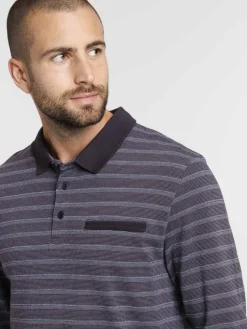 Polo volcano manches longues homme