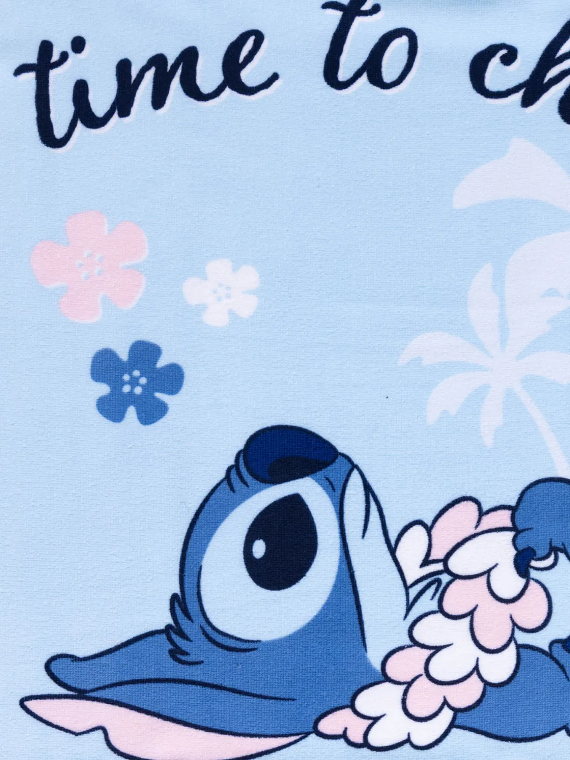 Poncho de plage Stitch 60x120 cm