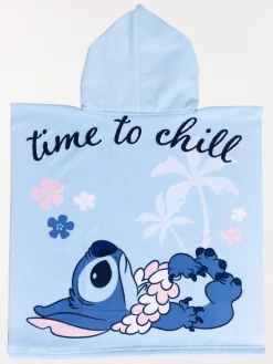 Poncho de plage Stitch 60x120 cm