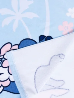 Poncho de plage Stitch 60x120 cm