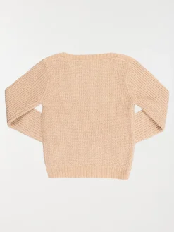 Pull coeur pailleté fille (3-12A)