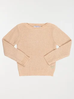 Pull coeur pailleté fille (3-12A)