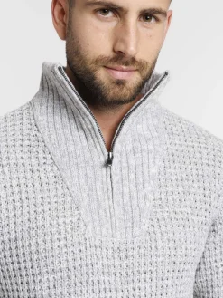 Pull col camionneur homme