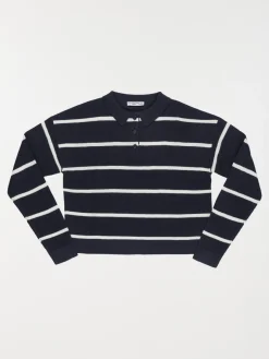 Pull col polo boutonné fille (XXS-M)