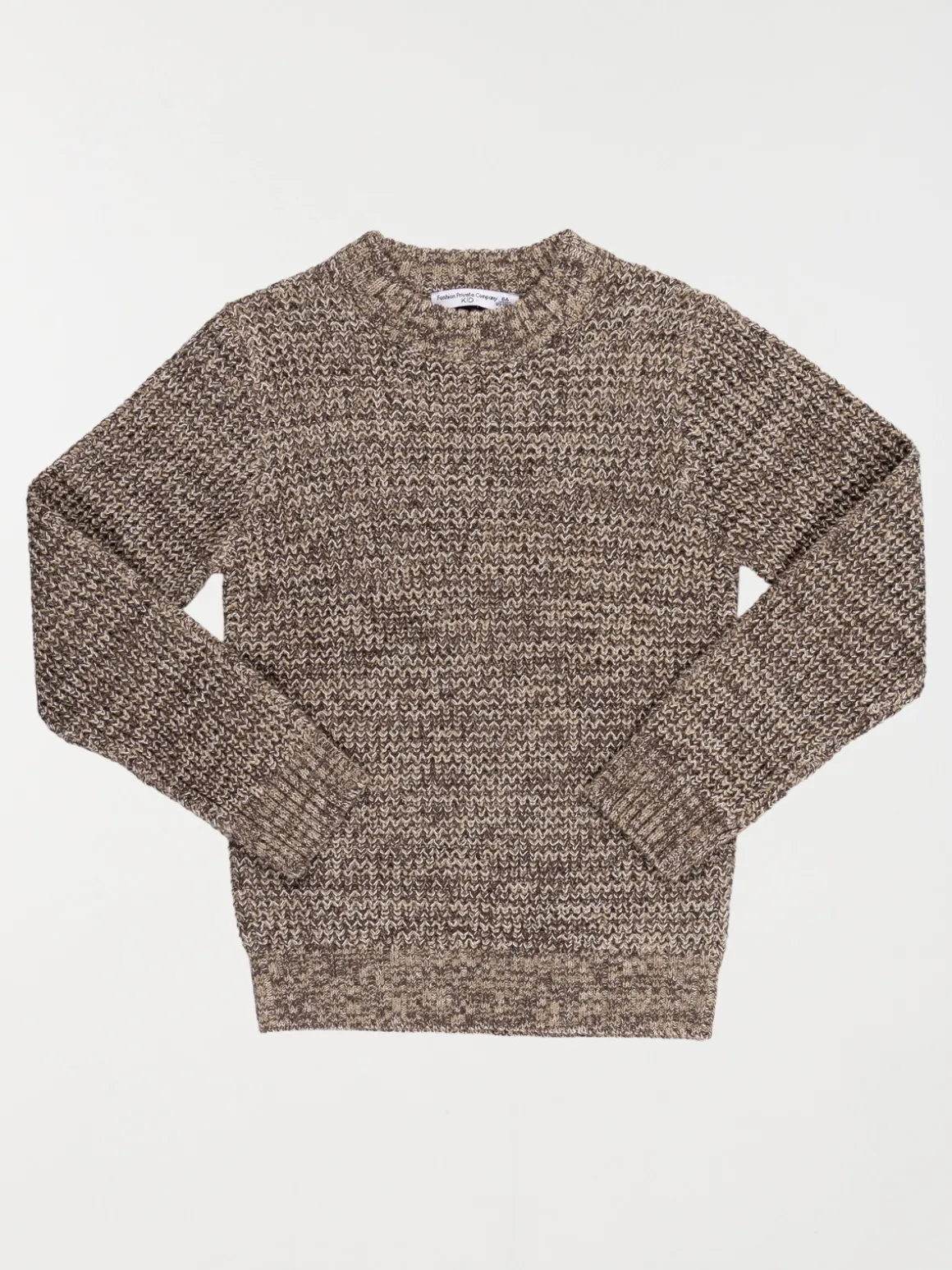 Pull col rond garçon (3-12A)