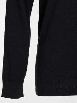 Pull col rond grande taille homme