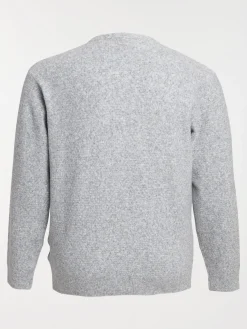 Pull col rond homme grande taille