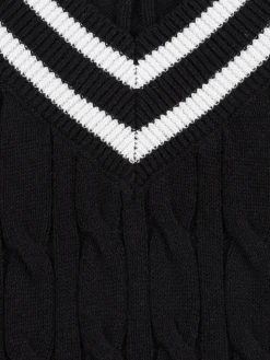 Pull col V fille (XXS-M)