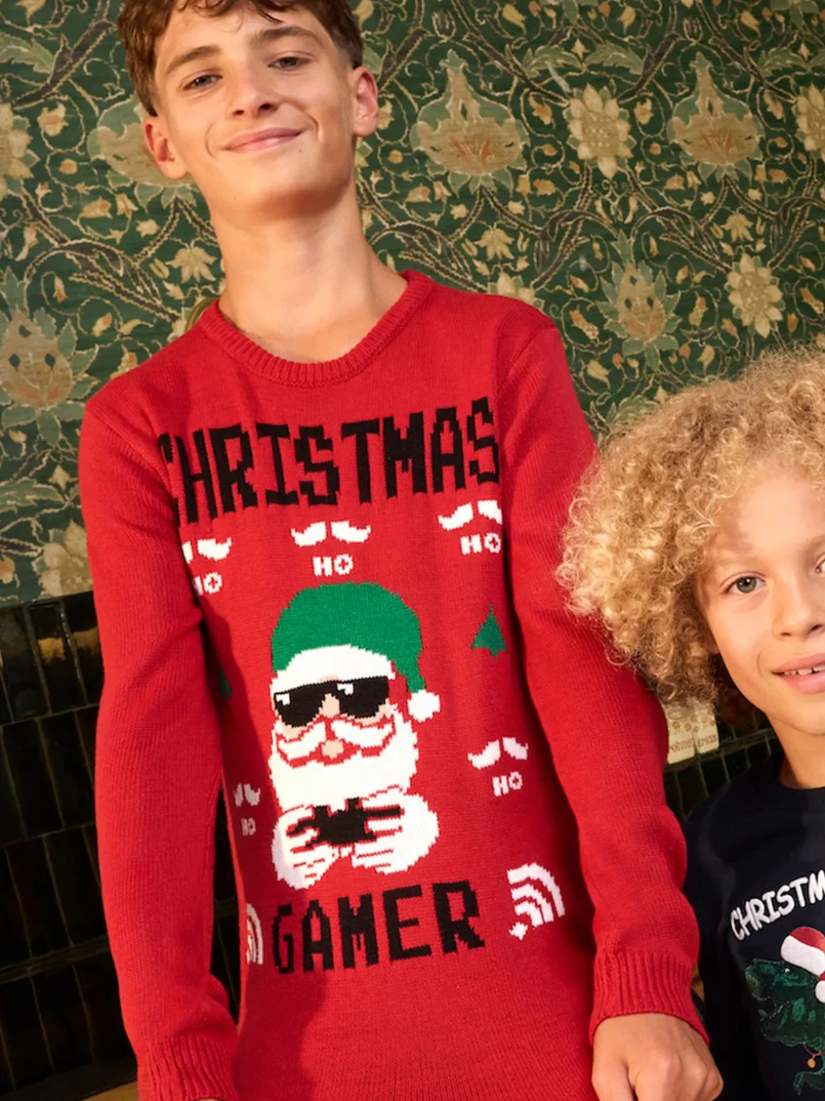 Pull de Noël garçon (XXS-M)