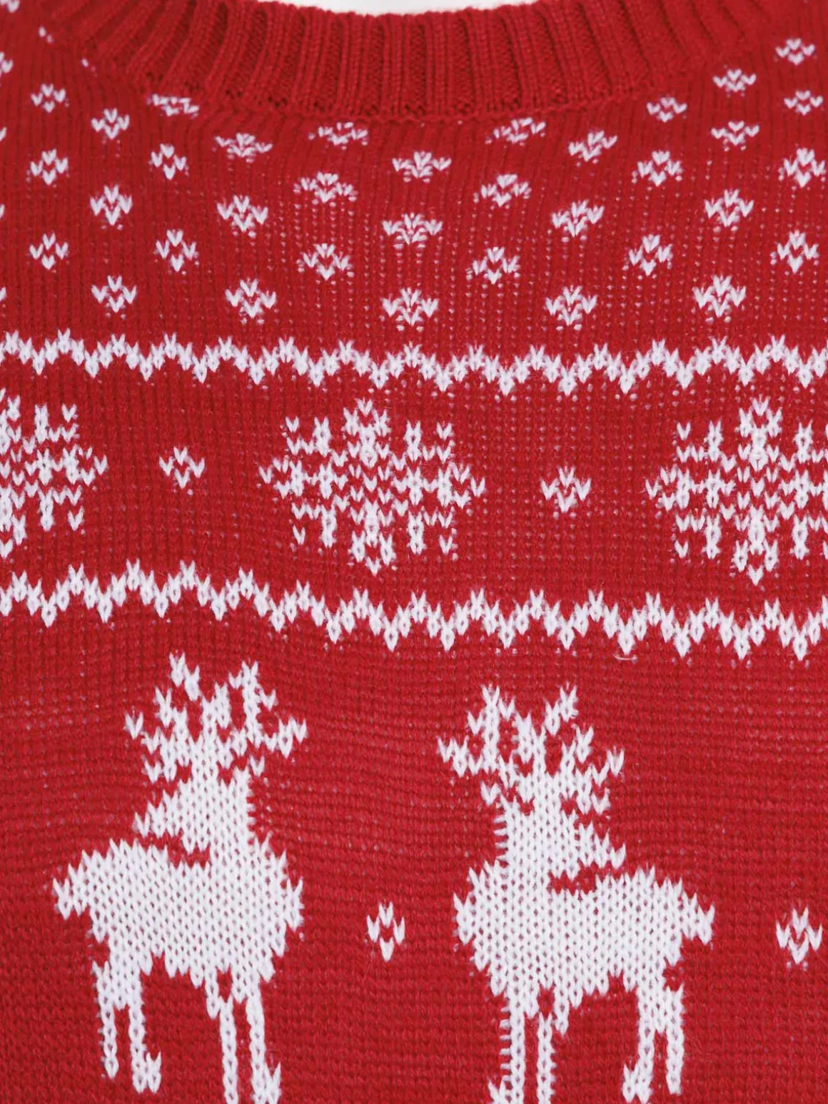 Pull de noël rouge grande taille homme