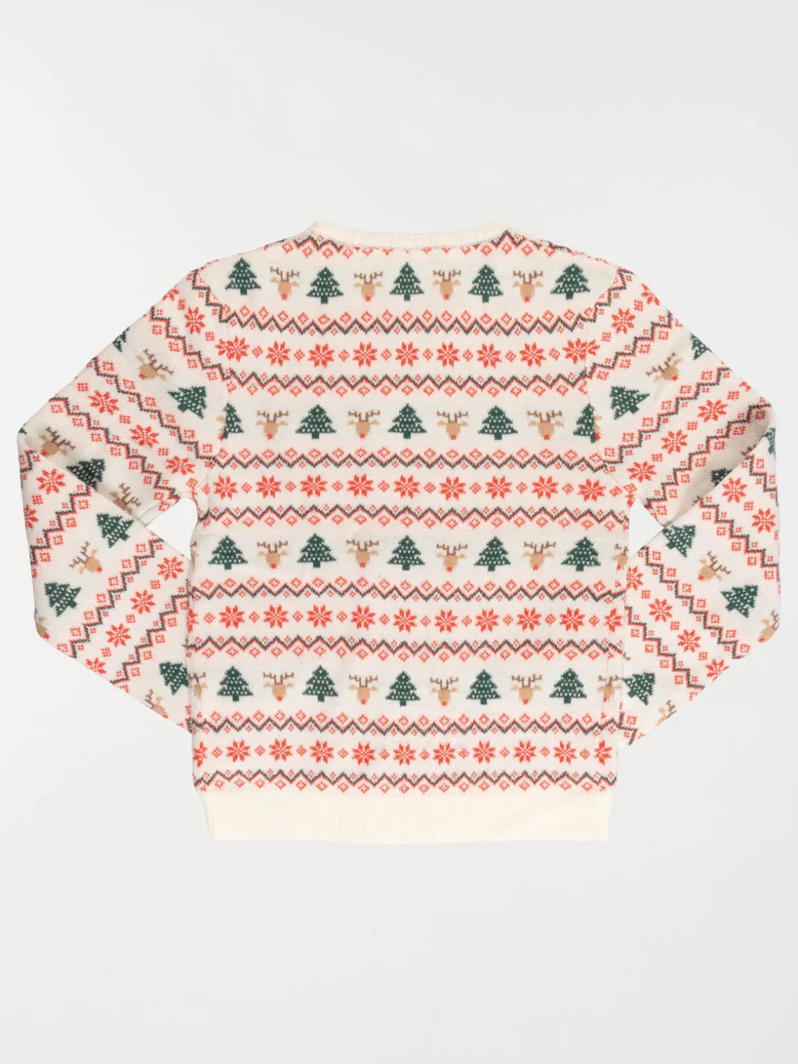 Pull de Noël tout imprimé enfant (3-12A)