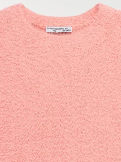 Pull doux col rond fille (3-12A)