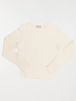 Pull doux col rond fille (XXS-M)