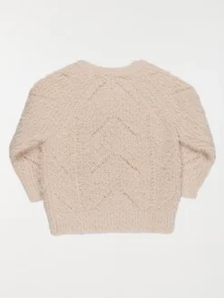 Pull fille maille ajourée (3-36M)