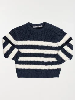 Pull marine rayé garçon (3-36M)