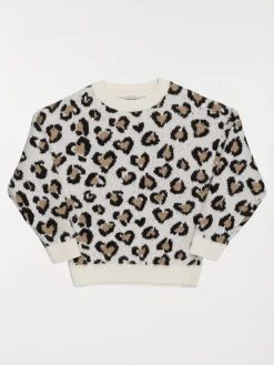 Pull motifs coeurs fille (3-12A)