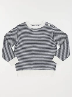 Pull rayé marine garçon (3-36M)