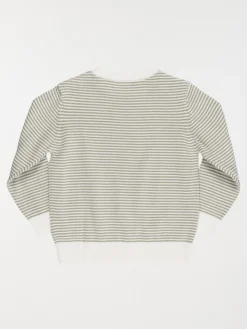 Pull rayé mousse clair garçon (3-36M)