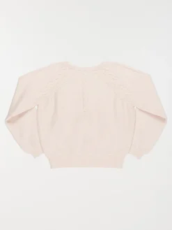 Pull rose pêche fille (3-12A)
