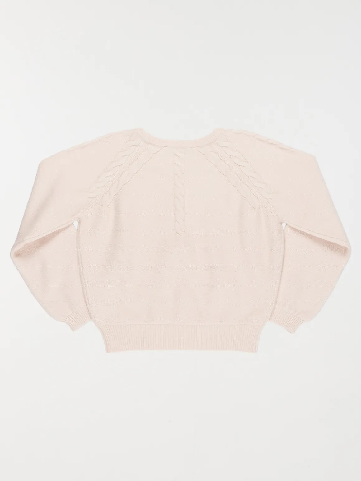 Pull rose pêche fille (3-12A)
