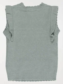 Pull sans manches fille (3-12A)