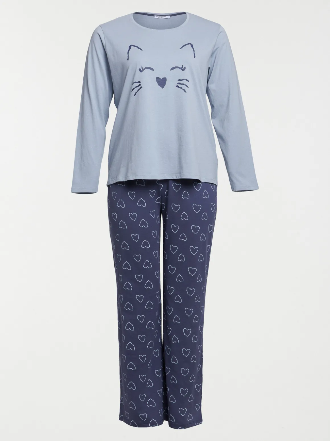 Pyjama chat grande taille femme
