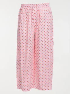 Pyjama coeurs grande taille femme