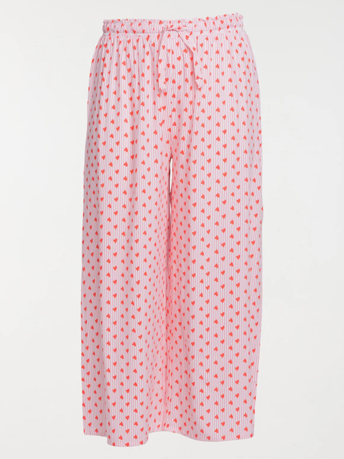 Pyjama coeurs grande taille femme