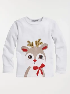 Pyjama de Noël renne fille (3-12A)