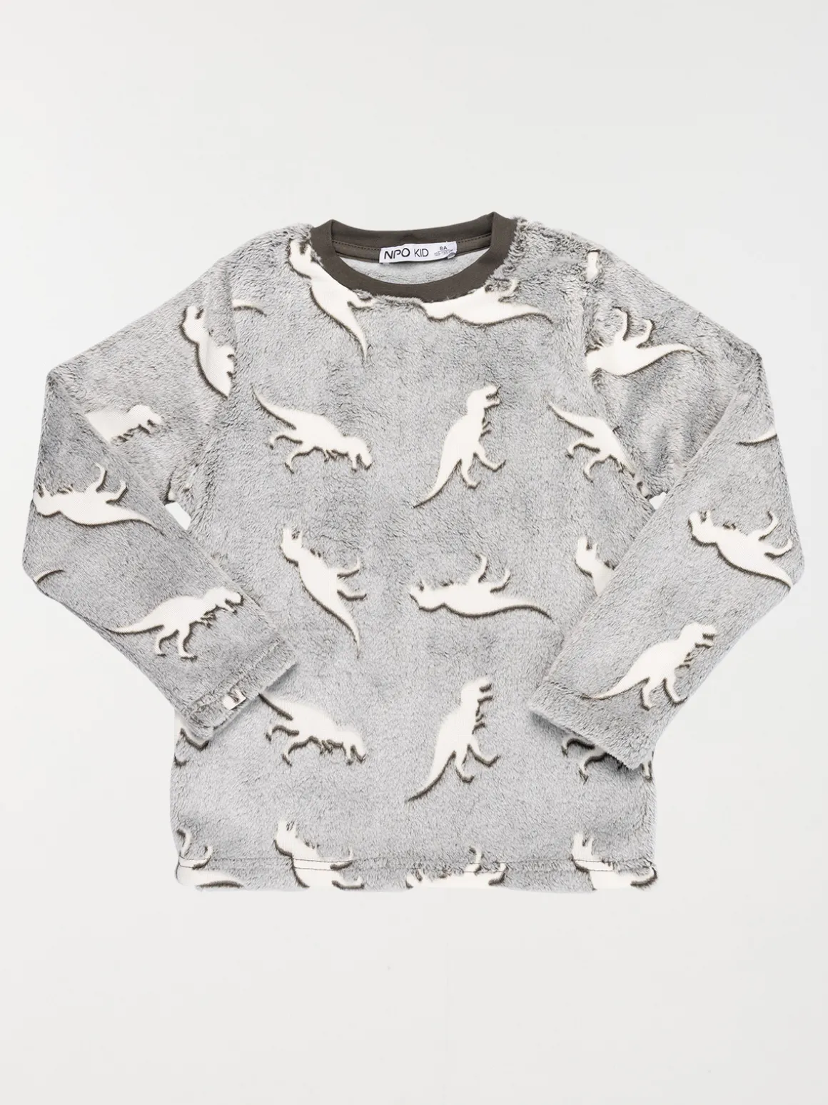 Pyjama dinosaure polaire garçon (3-12A)